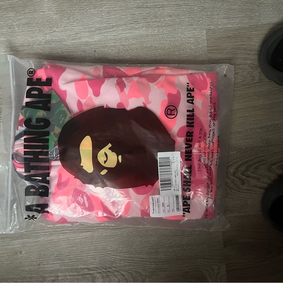 A Bathing Ape Pink Camo T-Shirt